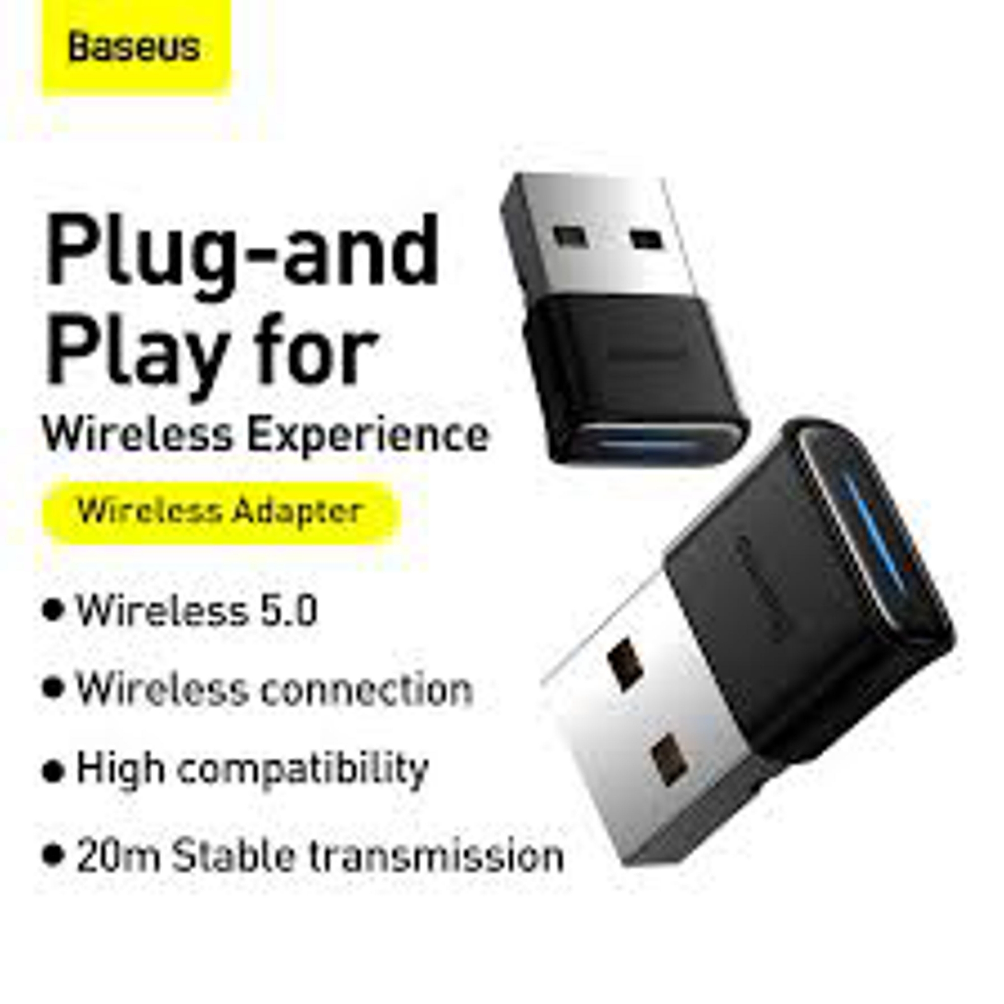 Picture of Baseus BA04 Bluetooth V5.0 USB Adapter Receiver