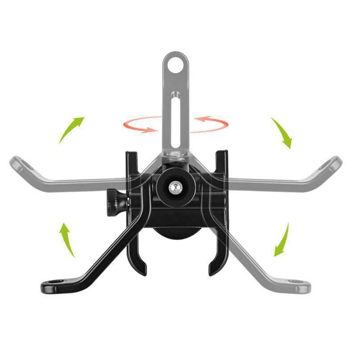 Picture of Aluminum Alloy Adjustable Bike Mobile Phone Holder Full Metal bike Motorcycle Mobile Holder Phone Bracket Mountain Bike Mobile Stand C3