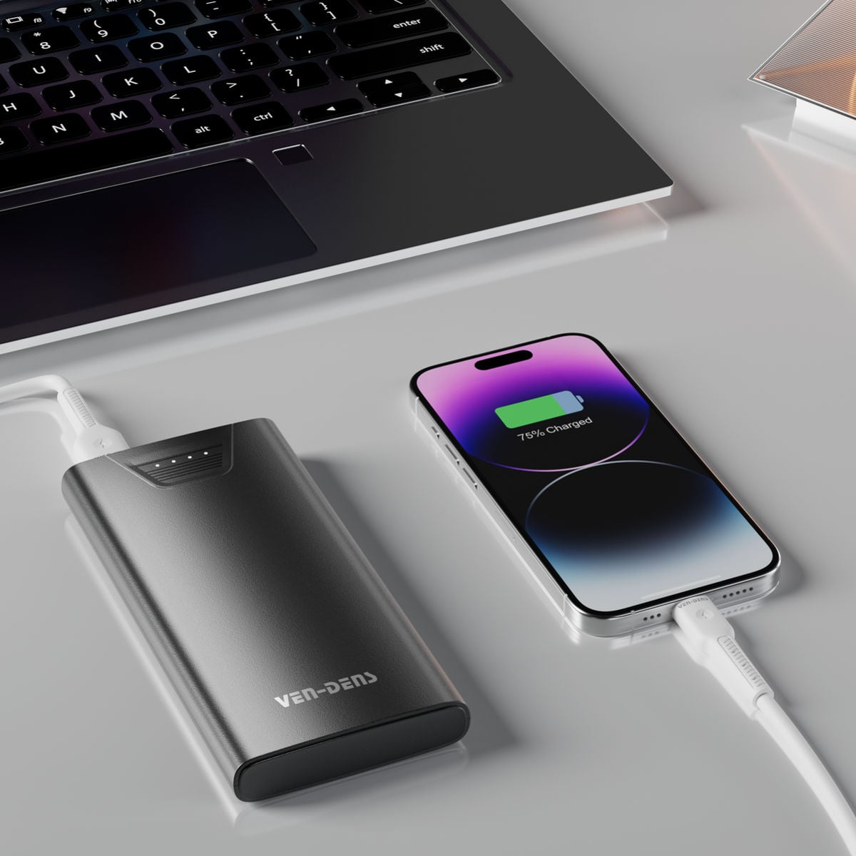 Picture of Ven-Dens VD-PB041 10000mAh Power Bank