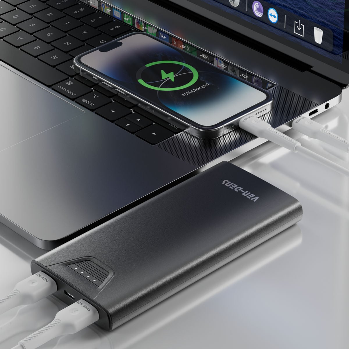 Picture of Ven-Dens VD-PB041 10000mAh Power Bank