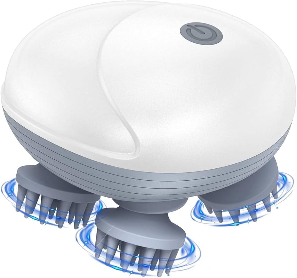 Picture of Smart Scalp Massager OSK-701 – Electric USB-Powered Head Massager with 4 Massage Nodes, Relaxation & Stress Relief