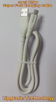 Picture of awei USB Type C 120w Max Super-Fast Charging Cable For all Smart  Phone & Others Device