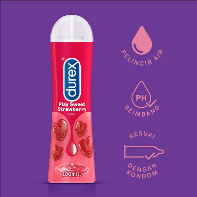 Picture of Durex Play Sweet Strawberry Lubricant Gel 100ml