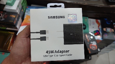 Picture of Samsung 45W 5A USB-C Power Adapter with Cable - Black