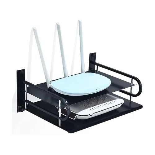 Picture of Metal Router Stand black colour