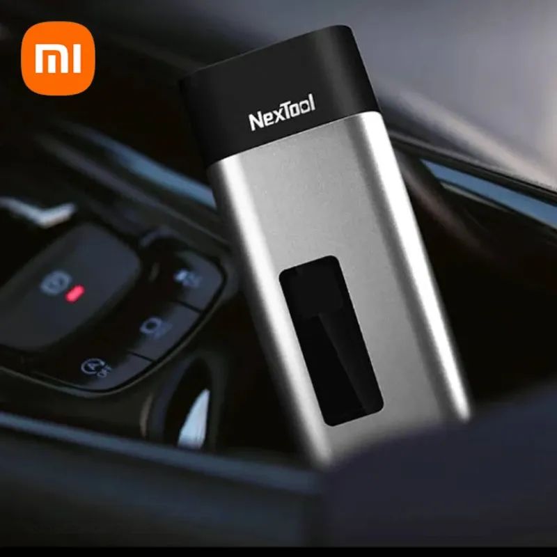 Picture of Xiaomi Nextool 4-in-1 Mini (Alco)analyser LCD Digital Car Window Breaker - Black