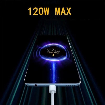 Picture of Xiaomi Mi 120W HyperCharge Turbo Adapter with Cable Original(1 year replacement warranty)