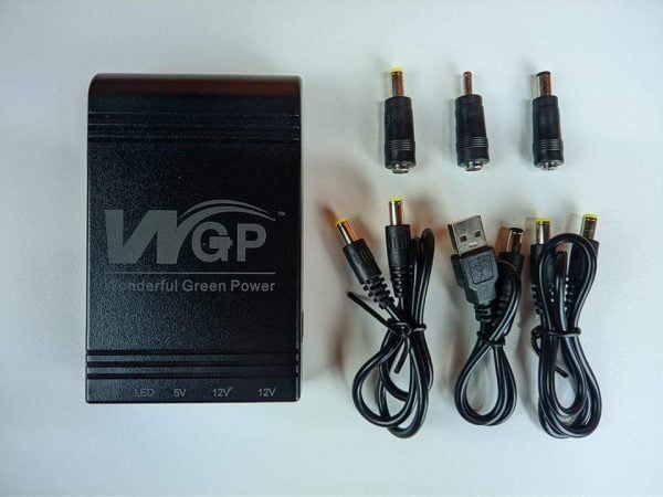 Picture of Mini UPS 5/9/12v With adaptor(2 years replacement warranty) - Black