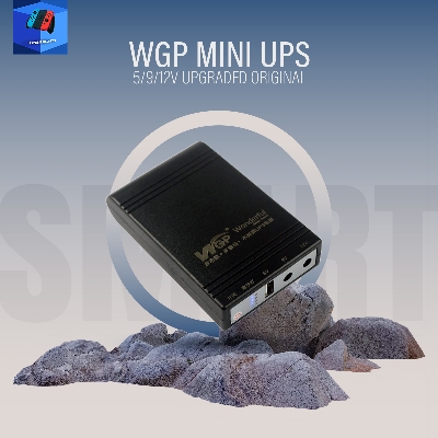 Picture of wgp Mini UPS 5/12/12V upgraded Original(10,400mAh)(2 years replacement warranty) - Black