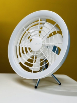 Picture of JISULIFE FA17 Rechargeable Fan(Original) With LED Light And Table Tripod(long tripod Not included)(2 years replacement warranty)