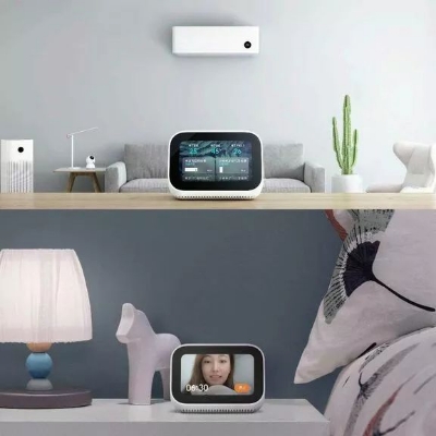 Picture of XIAOMI Xiao AI Touch Screen Smart Clock Speaker - White