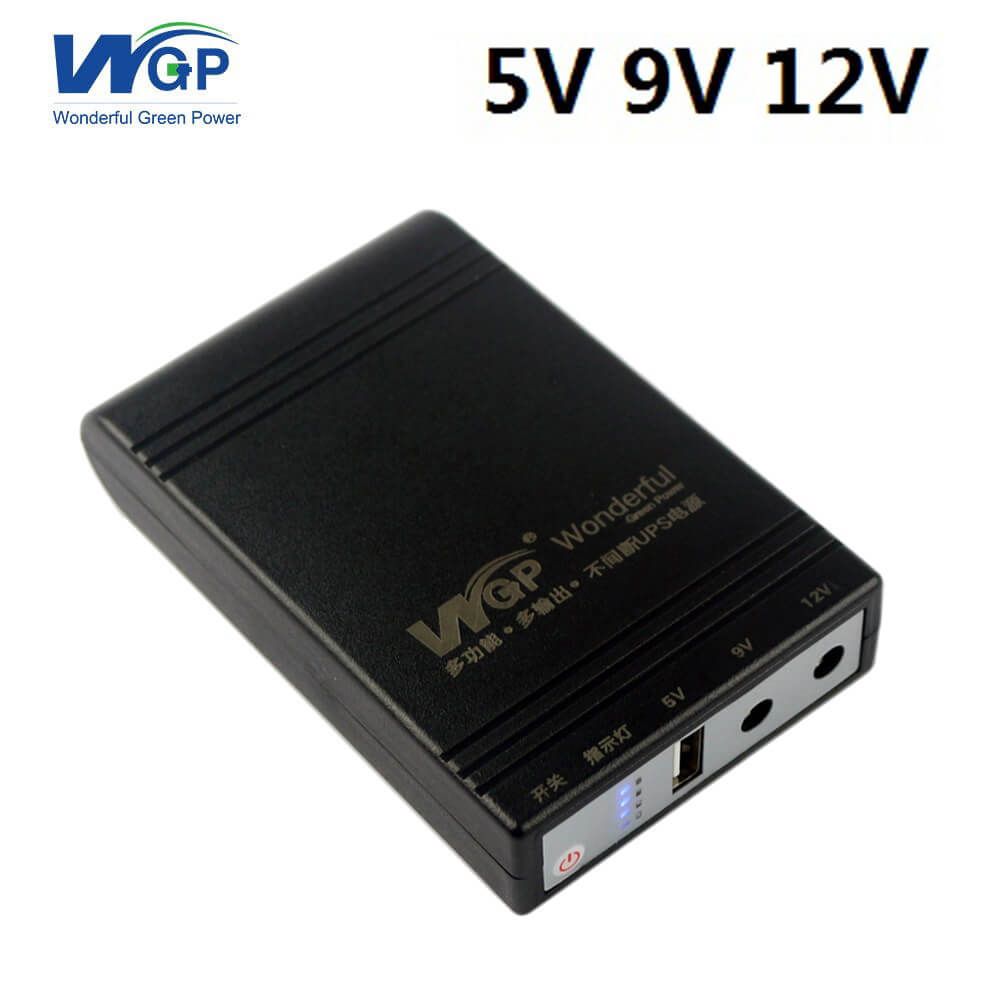 Picture of wgp mini UPS 5/9/12V (8,800mAh)(2 years replacement + 1year service warranty) - Black