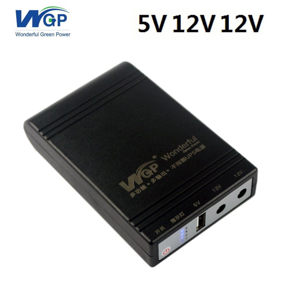 Picture of wgp mini UPS 5/12/12V (8,800mAh)(2 years replacement + 1year service warranty) - Black