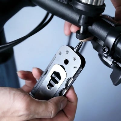 Picture of NexTool Multifunctional EDC Bicycle Repair Multi Tool Multitool - Black
