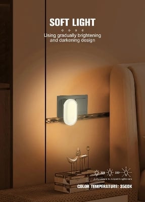 Picture of Ldnio Y2 Intelligent Sensor Night Light(1year replacement warranty) - White