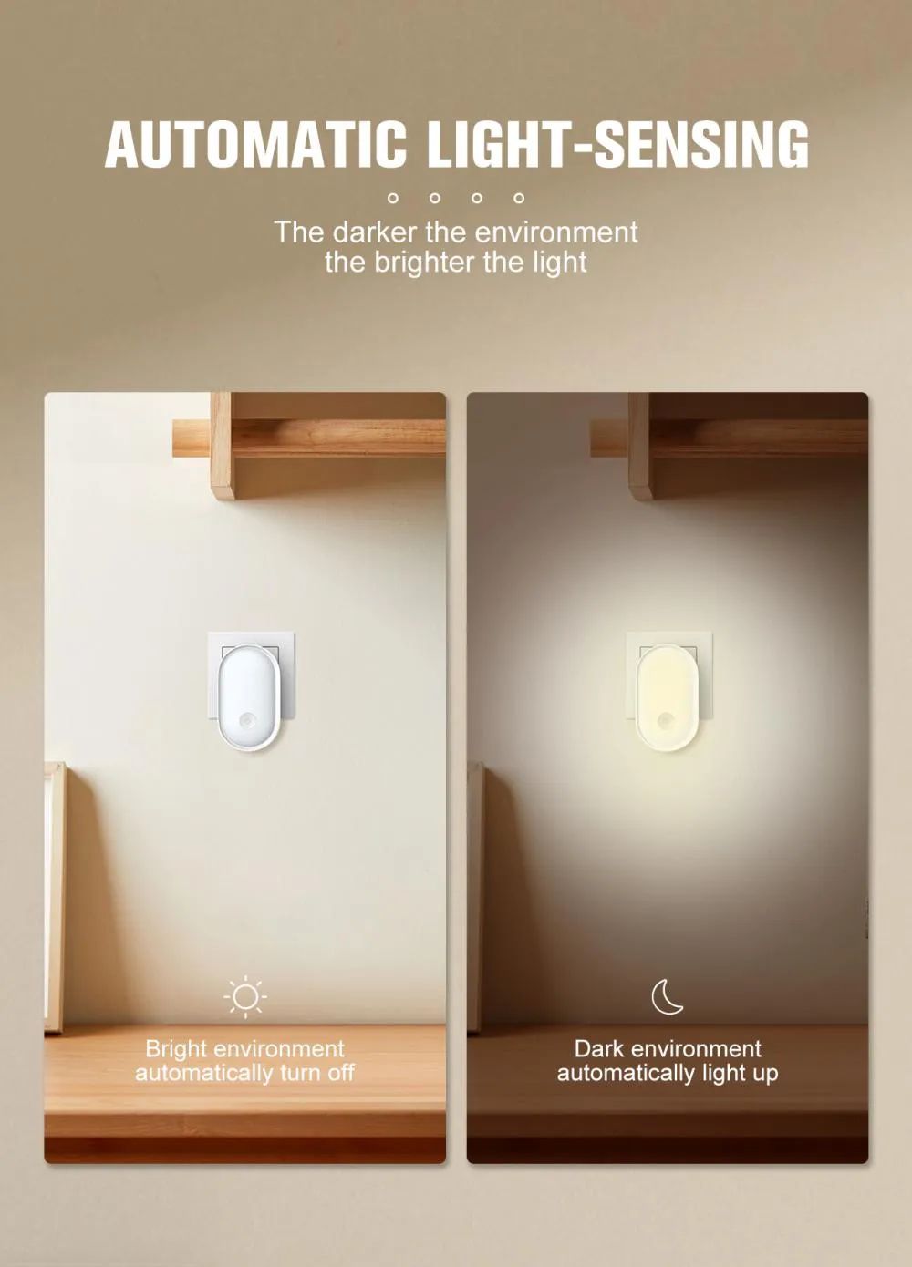Picture of Ldnio Y2 Intelligent Sensor Night Light(1year replacement warranty) - White