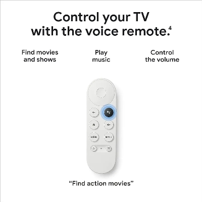 Picture of Google TV With Chromecast (4K And HDR Capable)1 year replacement warranty - White