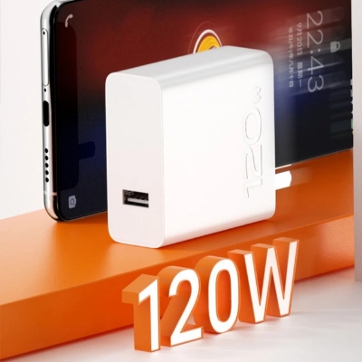 Picture of Vivo iQOO 120W Flash Charger Power Adapter - White