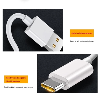 Picture of Realme 100W SuperVOOC Charger Dual Port Wall Power Adapter USB Type C PD Cable For OPPO Find X6 X5 Pro Reno 109 Pro Pad(1 year replacement warranty) - White