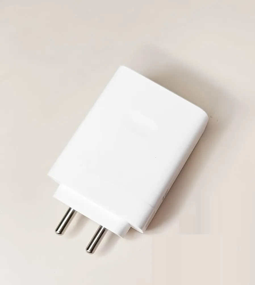 Picture of Realme 100W SuperVOOC Charger Dual Port Wall Power Adapter USB Type C PD Cable For OPPO Find X6 X5 Pro Reno 109 Pro Pad(1 year replacement warranty) - White