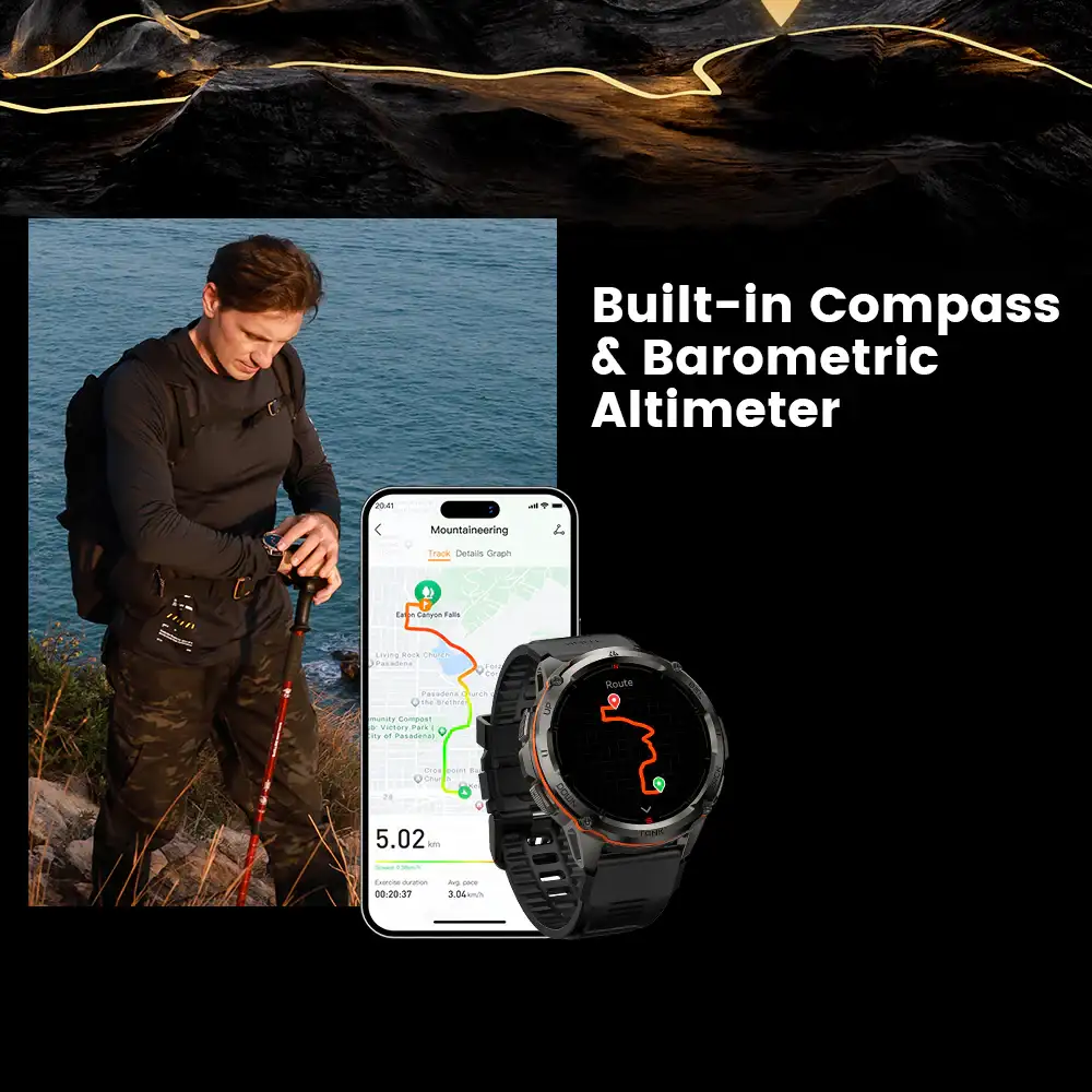Picture of KOSPET TANK T3 Ultra Calling Smart watch(2 years replacement warranty)