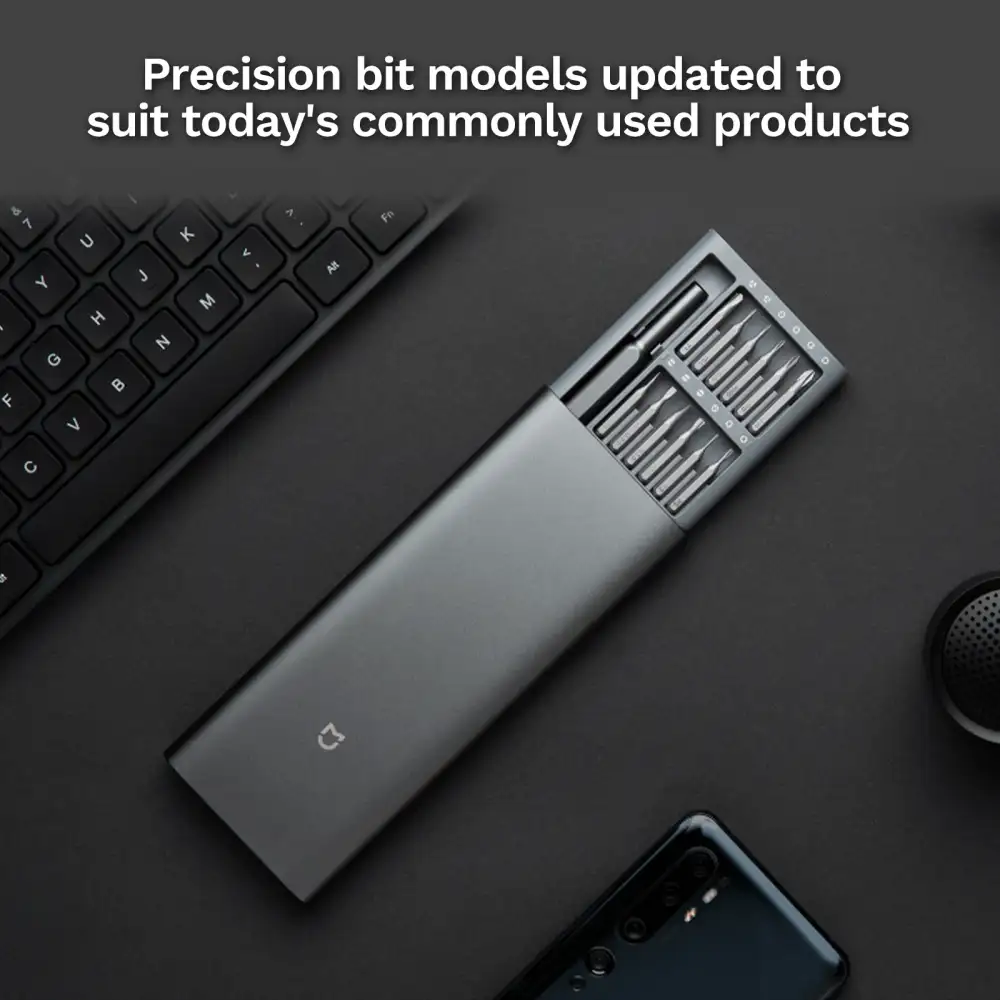 Picture of Xiaomi Mijia 24 in 1 Precision Screwdriver Kit (MJJXLSD002QW)(1 year replacement warranty) - Black