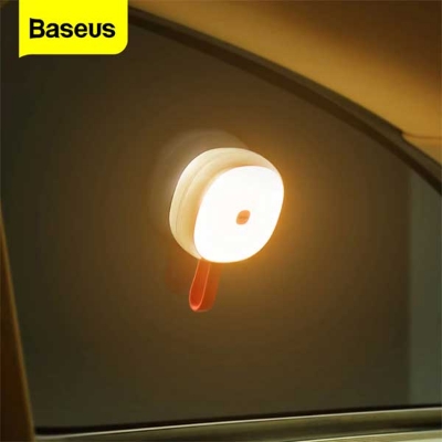 Picture of Baseus In-car Solar Reading Lamp High Quality(1 year replacement warranty) - Black