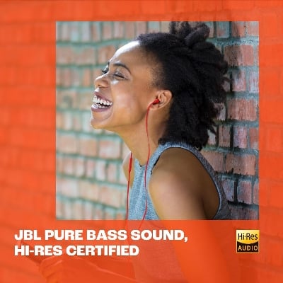 Picture of Jbl Tune 310C Type C Hi-Res Earphone with Mic - original(1 year replacement warranty) - Black