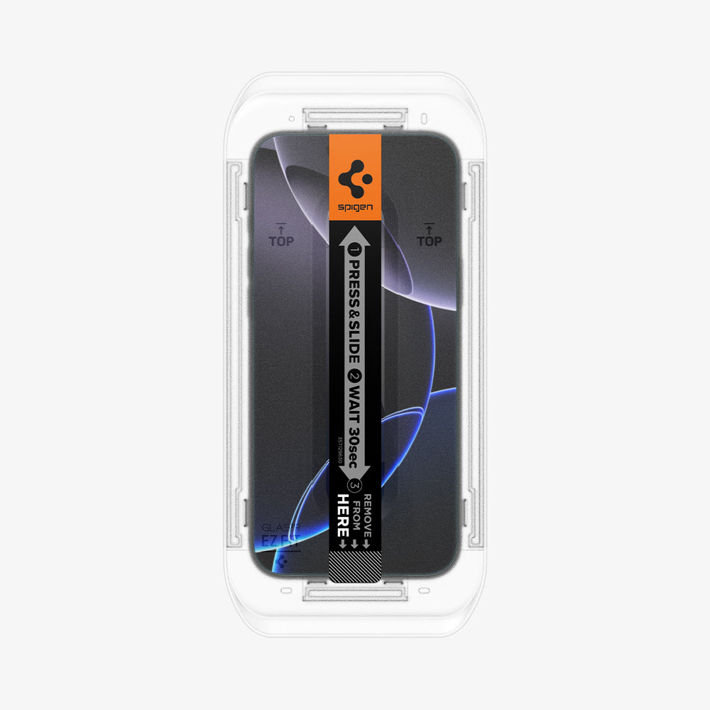 Picture of Spigen GLAS.tR EZ Fit HD Screen Protector for iPhone 15 Pro -2Pack( original) - Multicolor