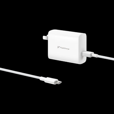 Picture of Vivo iQOO 80W Super Flash Charger With 6A Type-C Cable Compatible with Vivo X80/X80 Pro/iQOO Neo6/iQOO Neo6 SE/S15/S15e/S15 Pro/X Note/X Fold/iQOO Neo5/iQOO Neo5S/iQOO Neo5 SE. - White