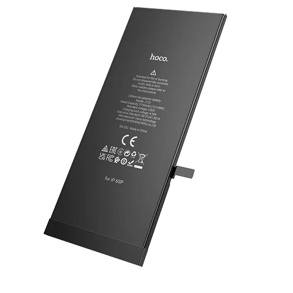 Picture of Hoco J112-ip6sp Smart Li-Polymer 2750mAh Battery for iPhone 6s Plus Price In Bangladesh ( orginal hoco) - Black
