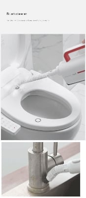 Picture of Xiaomi Deerma DEM-ZQ610 Multifunctional Handheld Steam Cleaner - White