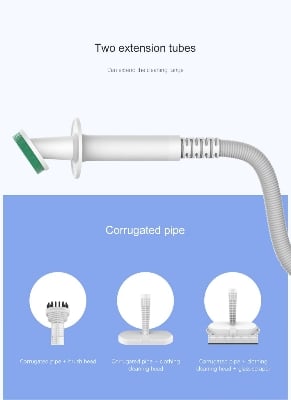 Picture of Xiaomi Deerma DEM-ZQ610 Multifunctional Handheld Steam Cleaner - White