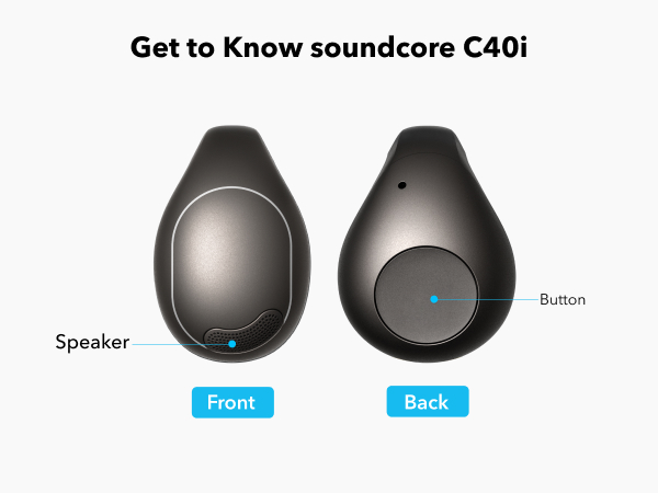 Picture of Anker Soundcore C40i Open-Ear Earbuds - Black