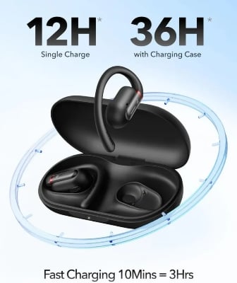 Picture of Anker Soundcore V30i Open-Ear Headphones - Black