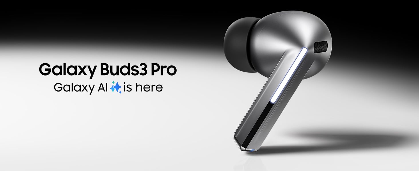 Picture of Samsung Galaxy Buds 3 Pro AI Adaptive ANC Wireless Earbuds - Black