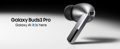 Picture of Samsung Galaxy Buds 3 Pro AI Adaptive ANC Wireless Earbuds - Black