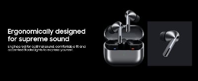 Picture of Samsung Galaxy Buds 3 Pro AI Adaptive ANC Wireless Earbuds - Black
