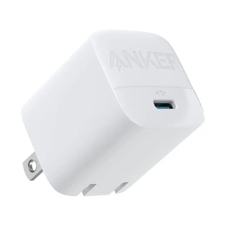 Picture of Anker 313 GaN 30W PIQ 3.0 – Foldable Fast Charger ( 18 month replacement warranty) - White