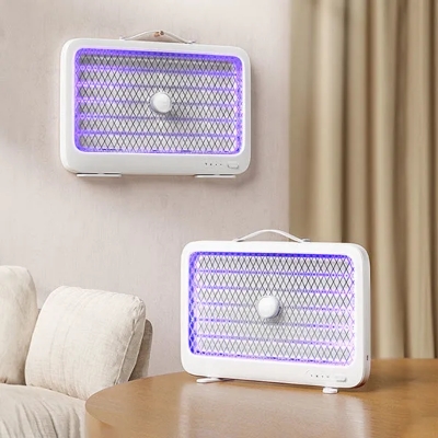 Picture of Xiaomi Qualitell K6 Rechargeable Mosquito Killer Lamp 3500V Electric UV 2000mAh - White