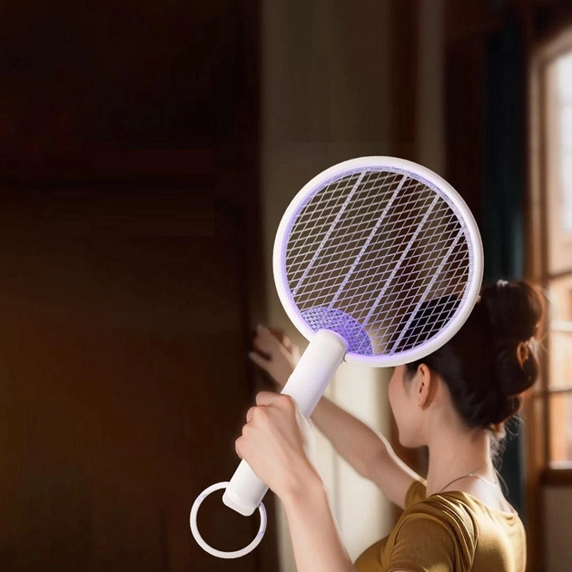 Picture of Xiaomi Qualitell C3 Electric Fly Swatter Mosquito Killer: - White