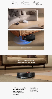 Picture of Xiaomi Robot Vacuum S20+ Black - Black