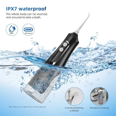 Picture of Chignon Oral Irrigator Electric Water Flosser - Black