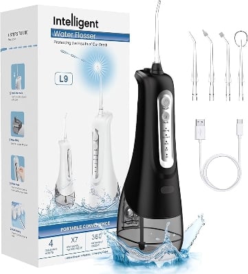 Picture of Chignon Oral Irrigator Electric Water Flosser - Black