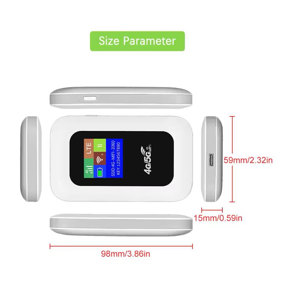 Picture of 5G/4G LTE Mini Outdoor Hotspot Pocket Wifi Router(1 year replacement warranty) - White