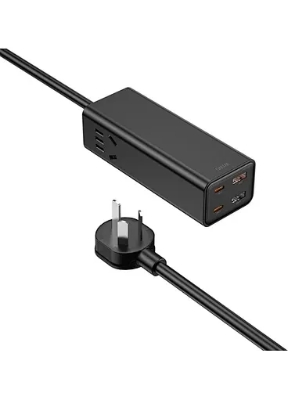 Picture of WiWU 100W GaN Charging Station for Laptop 5 in 1 Power Strap
( 1 year replacement warranty) - Black