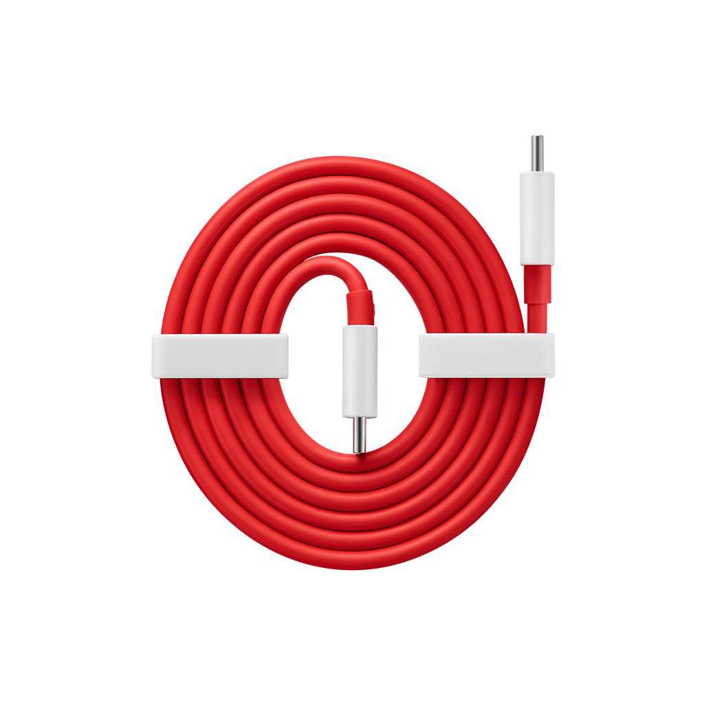 Picture of OnePlus Fast Charging Cable 65W Type-C to Type-C Cable Supervooc Warp - Red