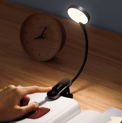 Picture of Baseus Dgrad-0G Comfortable Reading Mini Clip Lamp - Black