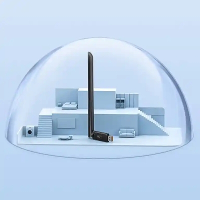 Picture of Baseus 150Mbps FastJoy Series WIFI Adapter With External Antenna – B01317600111-00 - Black