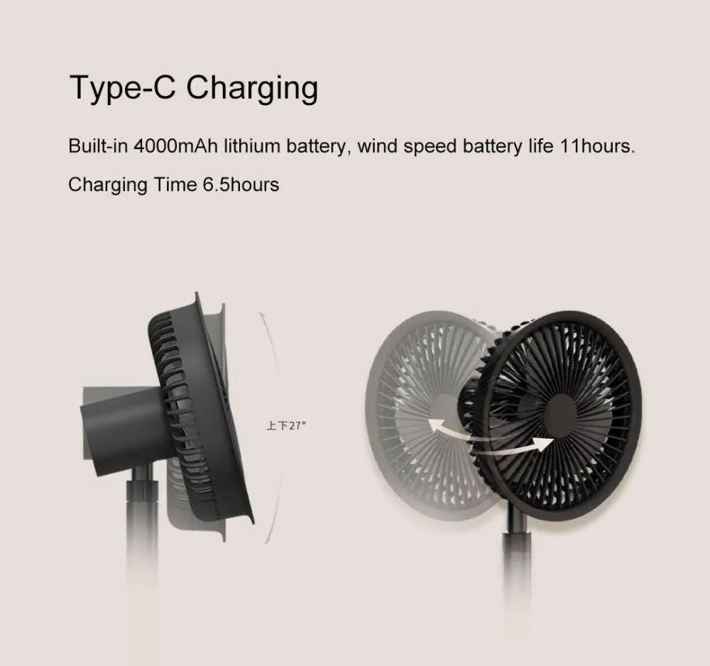 Picture of XIAOMI SOLOVE F5 Pro Desktop Fan(2 Years replacement warranty )